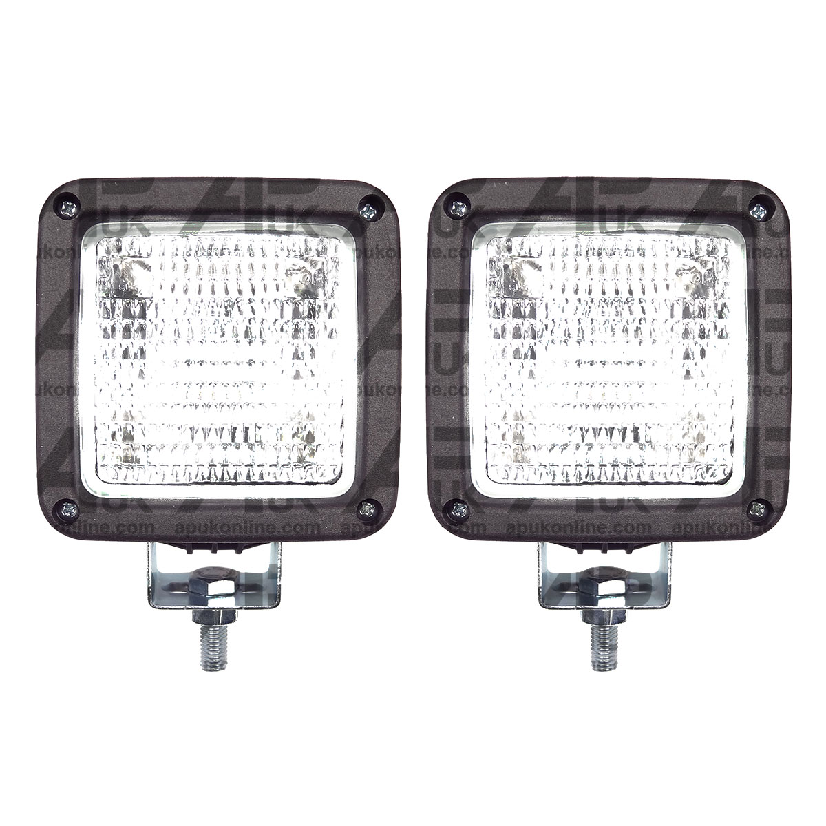 2X Forklift Work Lights Lamp Square for Hyster Crown Toyota Jungheinrich Nissan