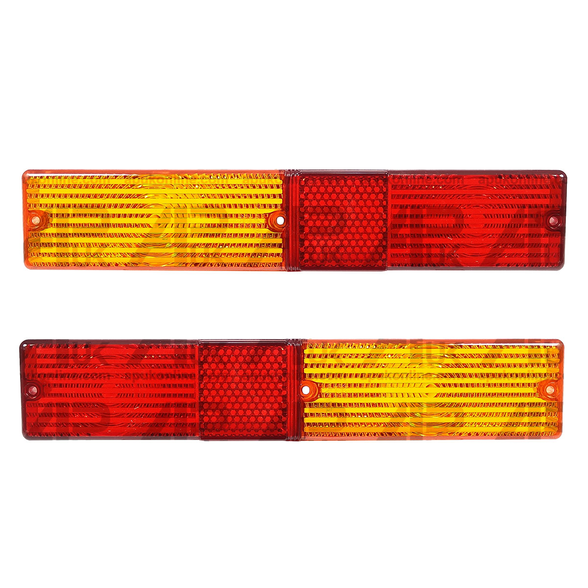 2x Rear Brake Tail Light Lamp Lens for Massey Ferguson 342 350 352 353 Tractor