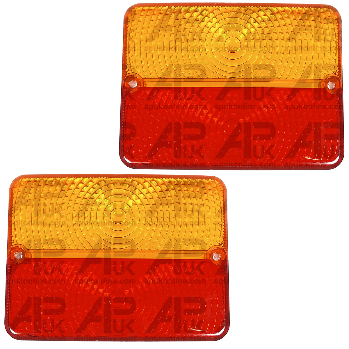 2x Rear Tail Light Lamp Lens for Massey Ferguson 230 240 250 253 263 275 Tractor