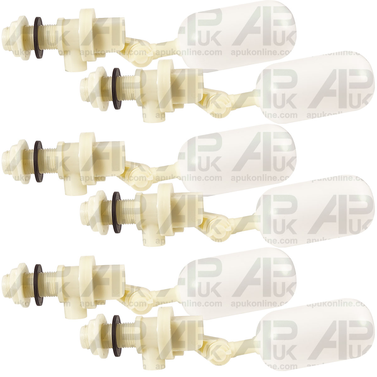 6x Auto Livestock Animal Water Drink Bowl Trough Tank Level Ball Valve Float