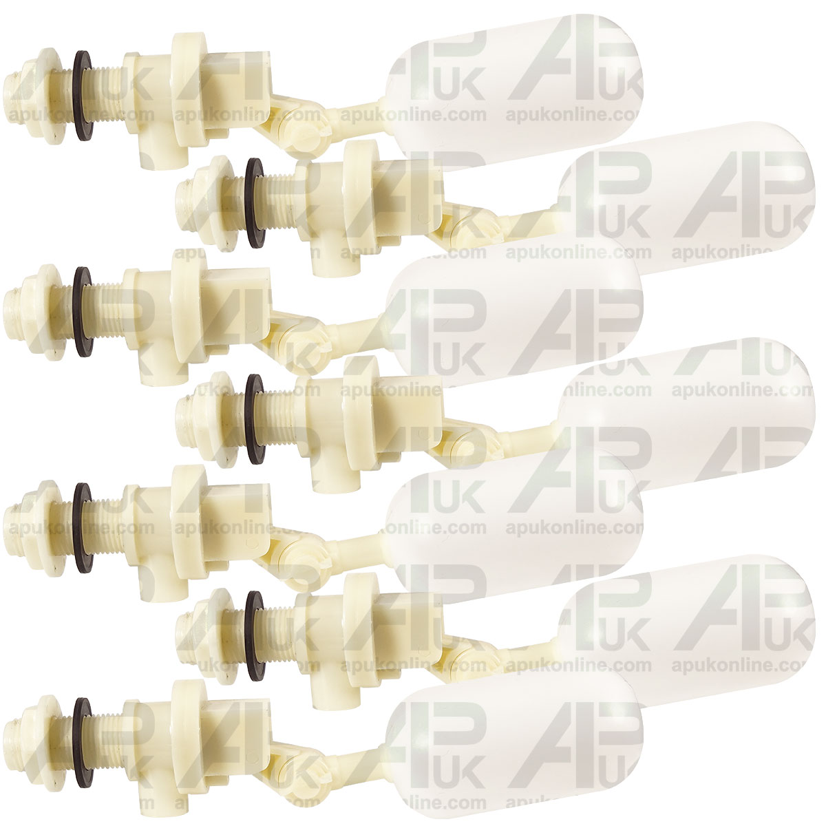 7x Auto Livestock Animal Water Drink Bowl Trough Tank Level Ball Valve Float