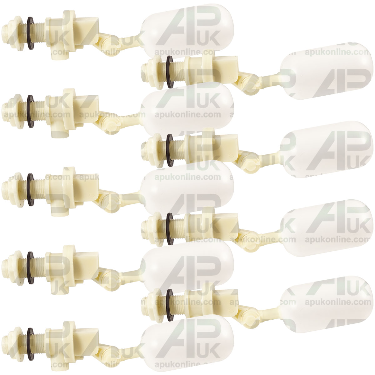 9x Water Trough Bowl Float Valve Automatic Drinking Drinker Dog Horse Sheep 1/2&quot;