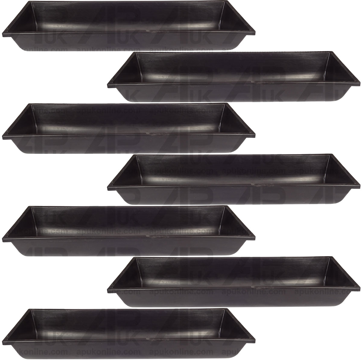 7 Garden Flower Herb Pot Planter 1m 100cm 3ft Trough Plastic Plant tub container