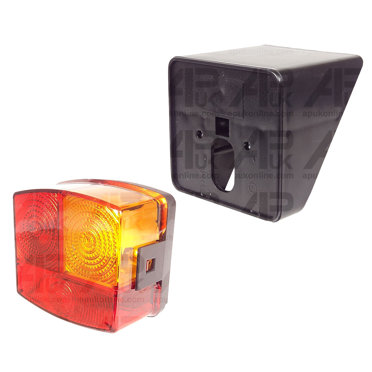 RH Rear Break Tail Light Lamp &amp; Support Bracket for Deutz DX3.75 DX3.90 Tractor