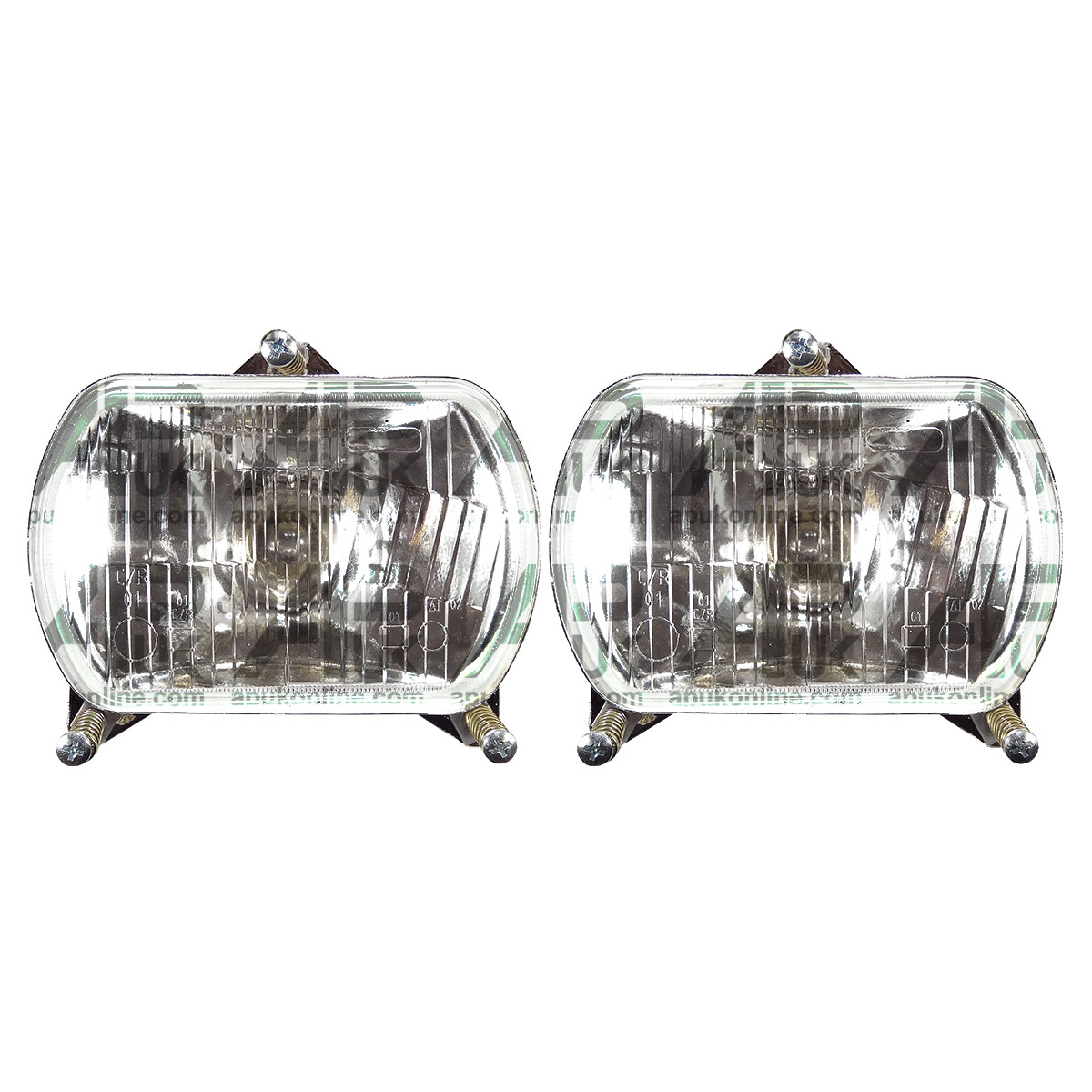 PAIR of Headlight Headlamp Front LH or RH for Fiat Ford New Holland Tractor