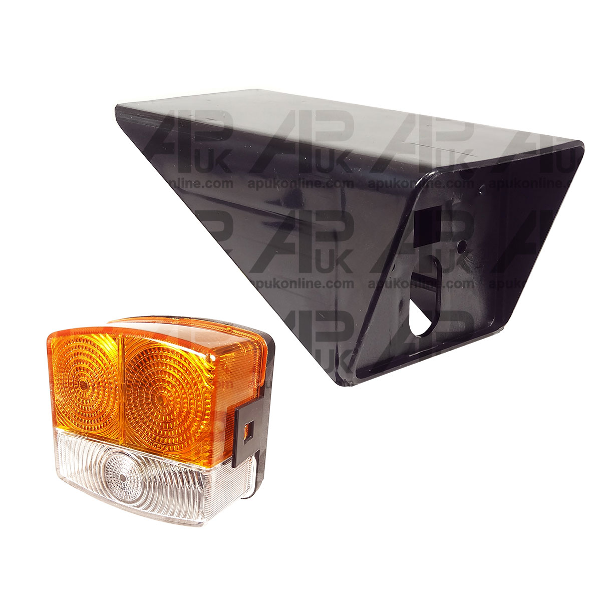 Front Side Light Lamp &amp; Bracket for Case International 733 740 743XL Tractor