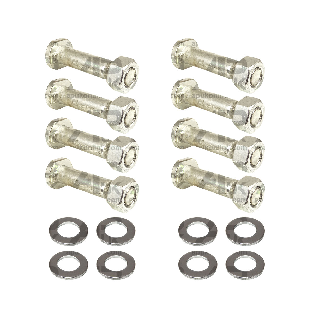 8x Rear Wheel Rim Nut &amp; Bolt 5/8 for Case International Harvester IH 275 Tractor