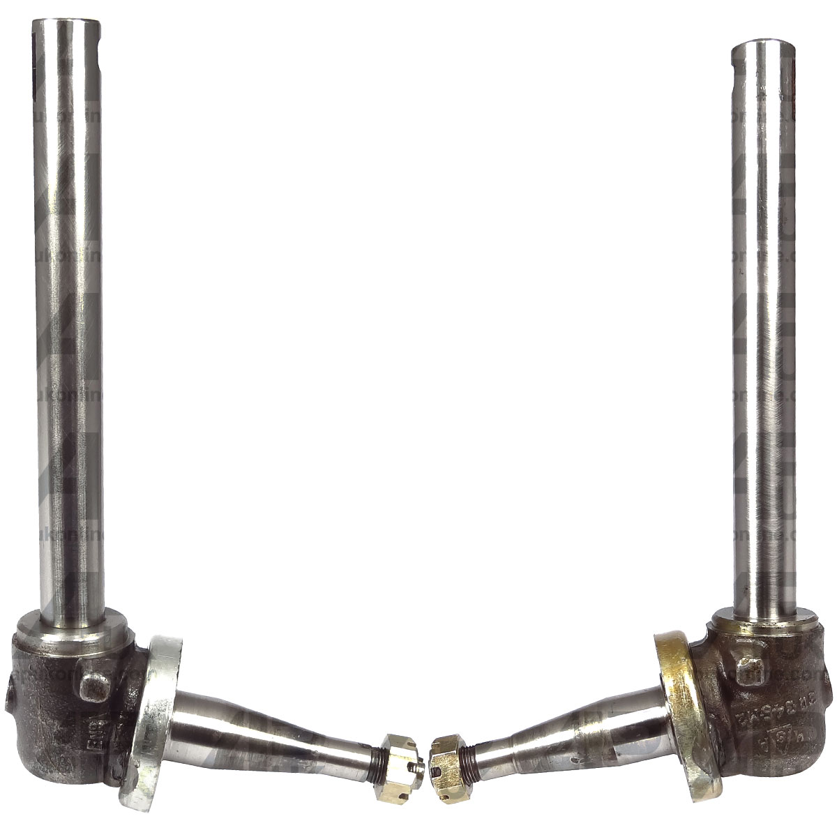 Pair Stub Axle Steering Spindle for Massey Ferguson 35X 835 FE35 368616 Tractor