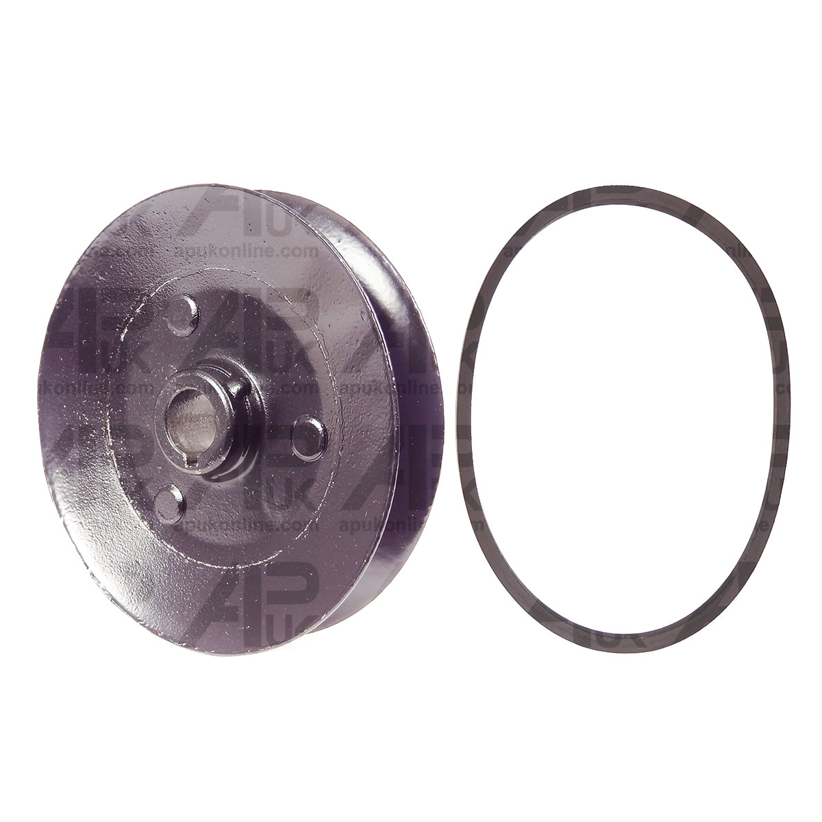 Dynamo Pulley &amp; Fan Belt 1200mm for Perkins A4.236 AD3.152 AD4. 203 Engine