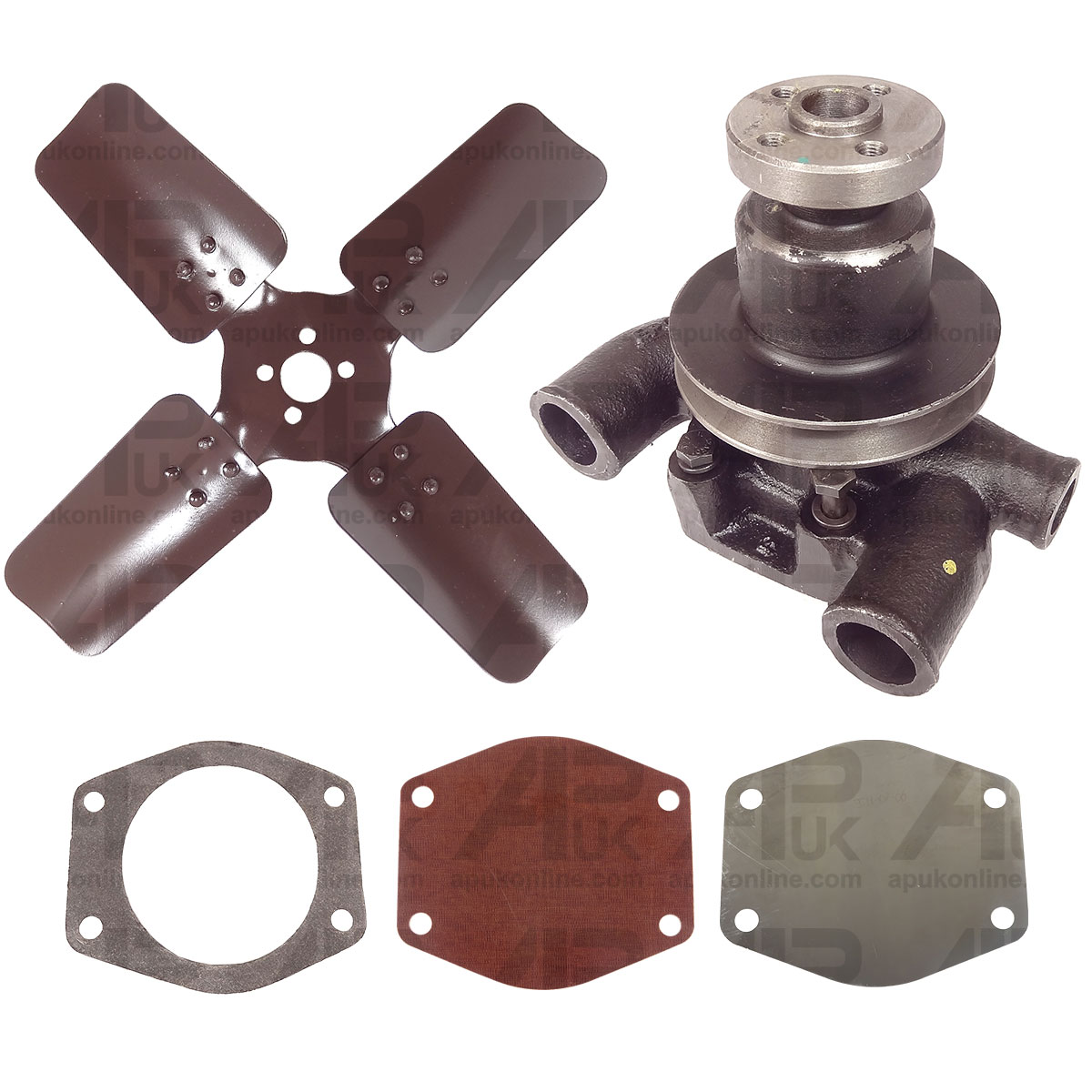 Water Pump Pulley Fan Blade Trapezoid Bolt for Massey Ferguson 35 50 135 Tractor