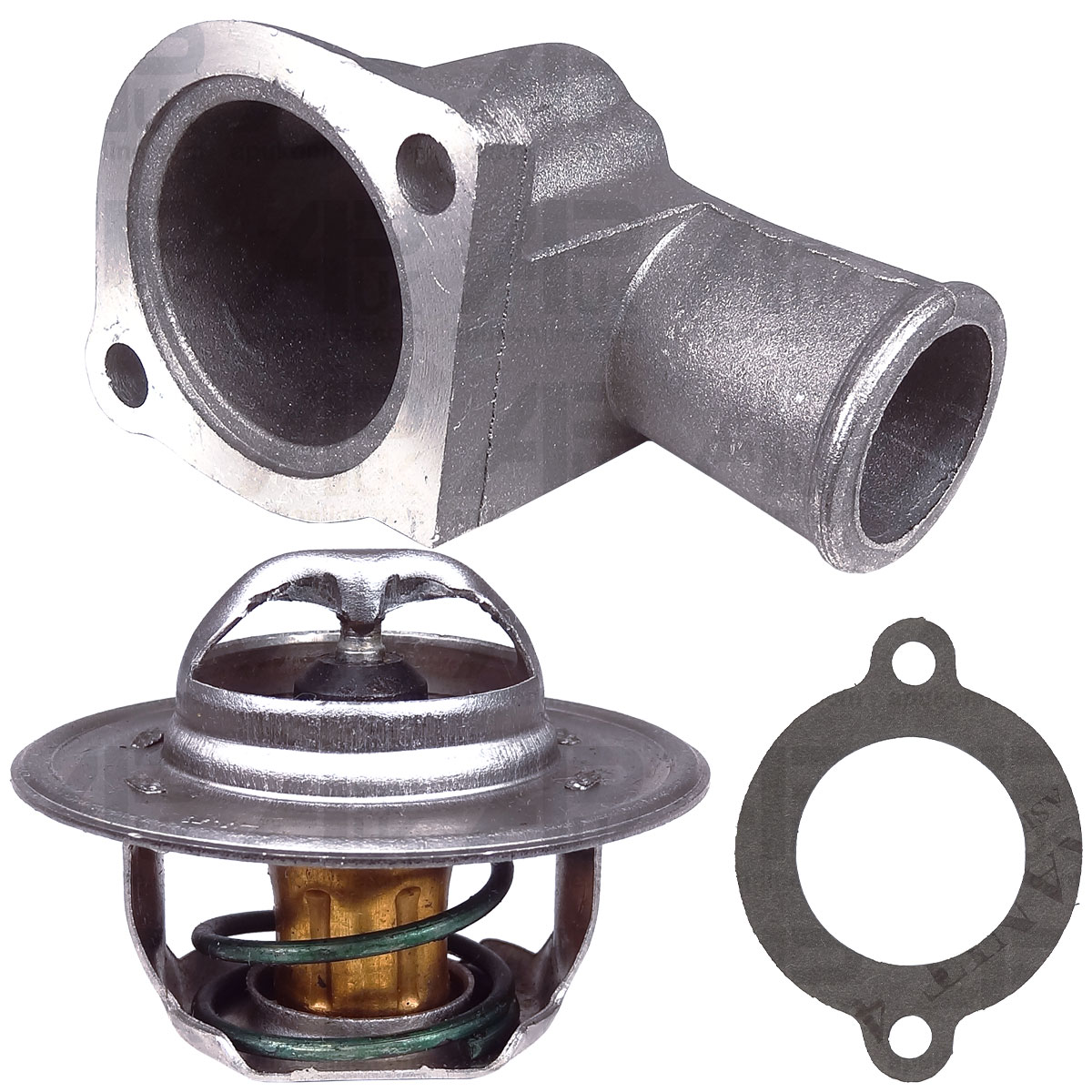 88 C Thermostat &amp; Housing &amp; Gasket for Ford 5900 6600 6610 6700 Tractor