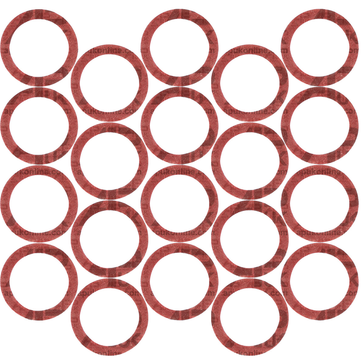 20x Bowl Type Fuel Tap Gasket Fibre Washer for Massey Ferguson TE20 TED Tractor