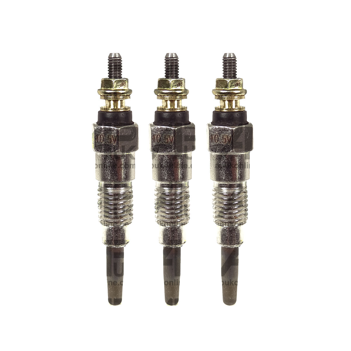 3x Heater Glow Plug for Kubota 750 RX145 RX1100 RX1550 RX2100 RX2150 Harvester