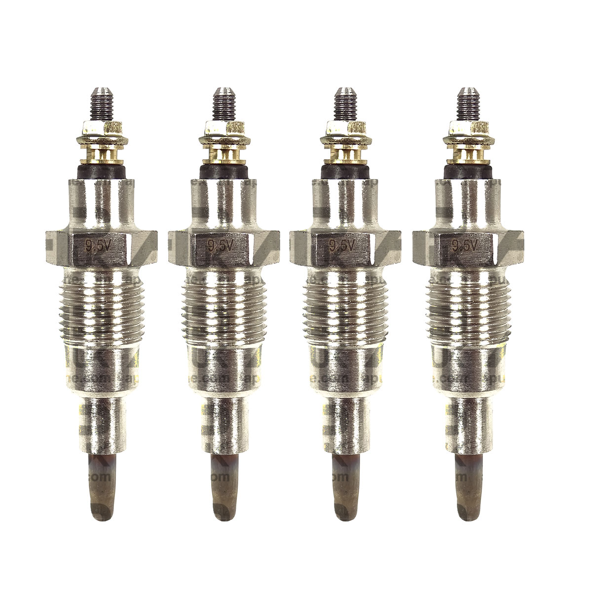 4x Heater Glow Plug 9.5V for Case International Harvester D436 D438 D439 Tractor