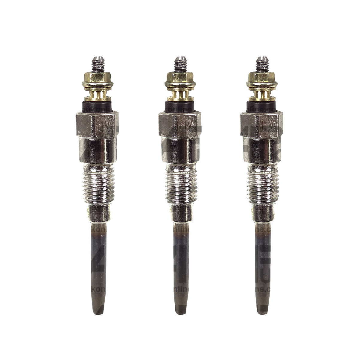 3x Heater Glow Plug 11V for Kubota L3400 L3410 L3430 L3540 L3800 L3830 Tractor