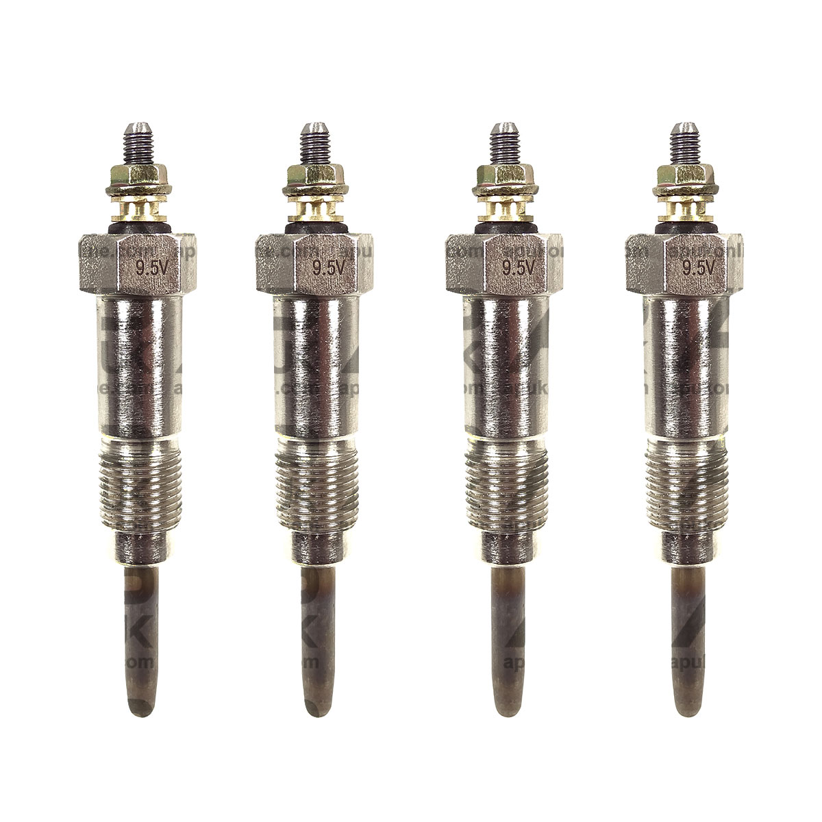 4x Heater Glow Plug GV129 for Renault 155-54 160-94 175-74 180-94 321-4 Tractor