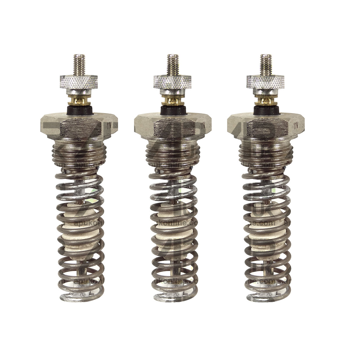 3x 11V Heater Glow Plug for John Deere 1350 1445F 1550 1745F 1750 1845F Tractor