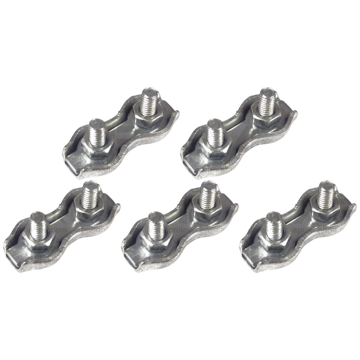 5x Metal Electric Fence Poly Wire Rope Cord Joiner connector Connection 3mm