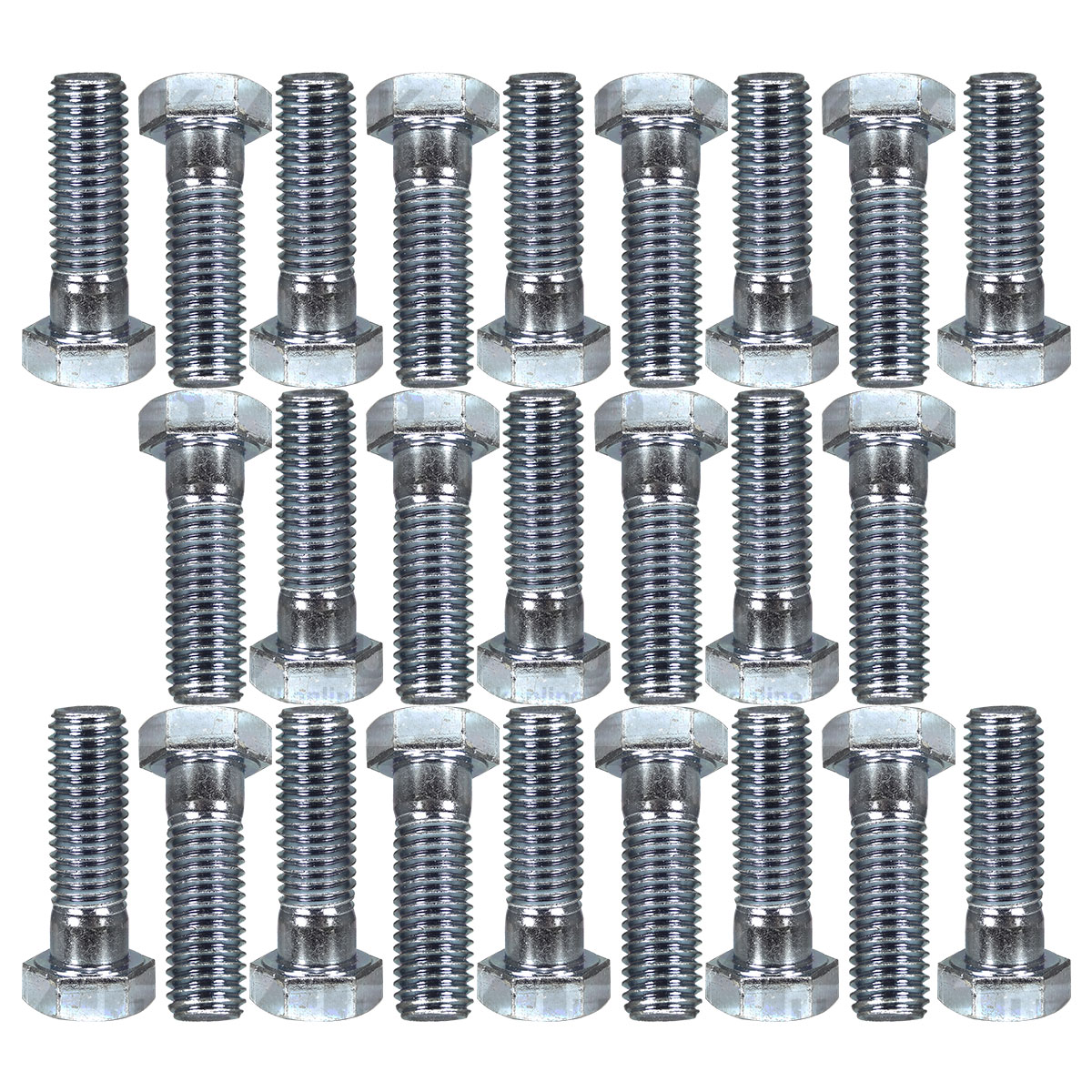 25 x Imperial HEX Head Screw Threaded Bolt 5/8&quot; x 2&quot; UNC 8.8 High Tensile