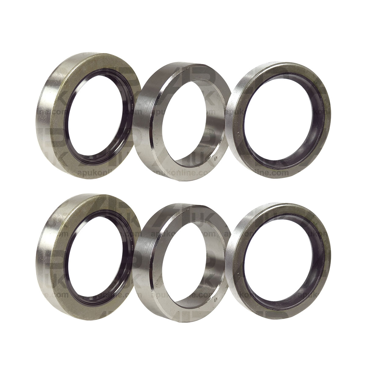 2x Rear Axle Halfshaft Seal Repair Kit for Massey Ferguson 20 TEF20 TO20 Tractor