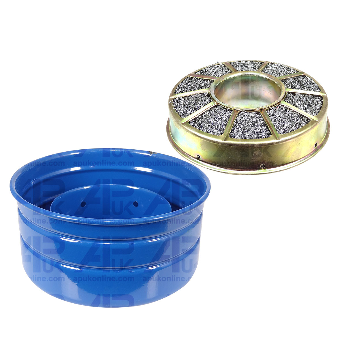 Fordson Tractor Oil Bath Bowl + Air Filter Cleaner Element Gauze Kit