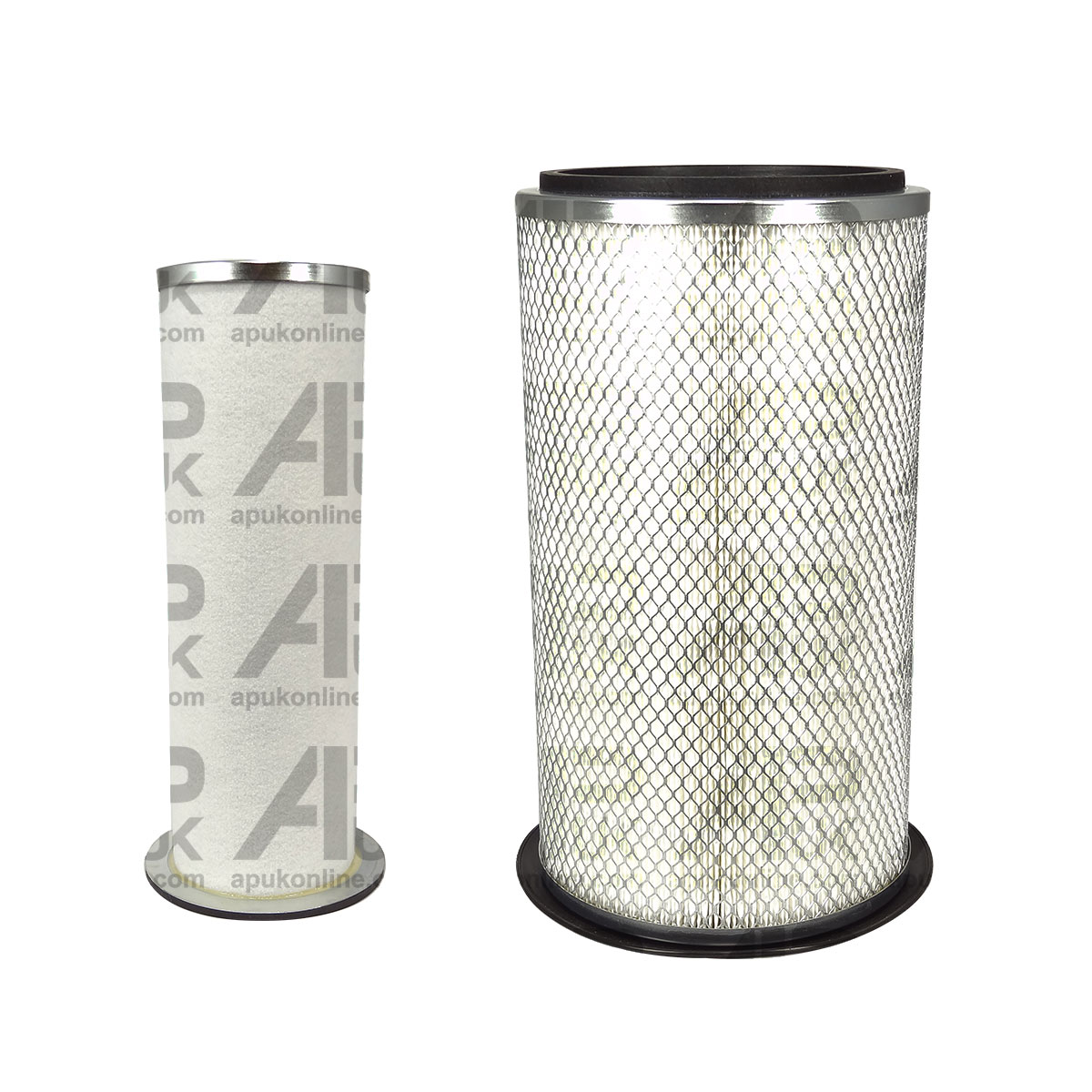 Outer &amp; Inner Air Filter for New Holland TM115 TM120 TM125 TM150 TM155 Tractor