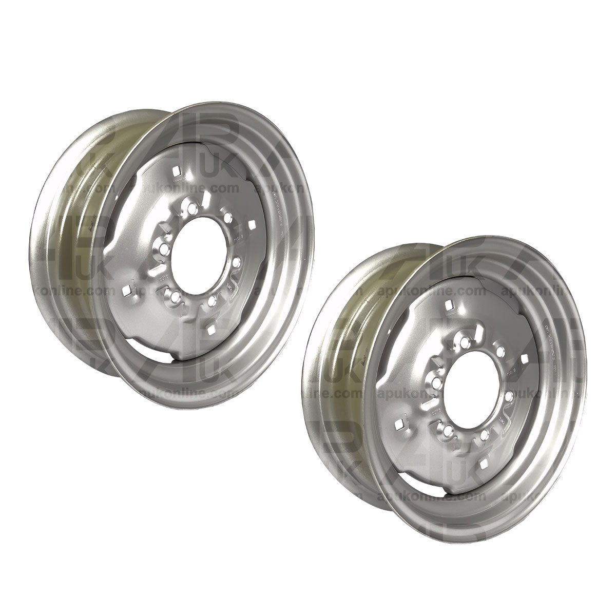 2 David Brown 996 1190 1194 1200 1210 1212 1290 Tractor Front Wheel Rim 5.5 x 16