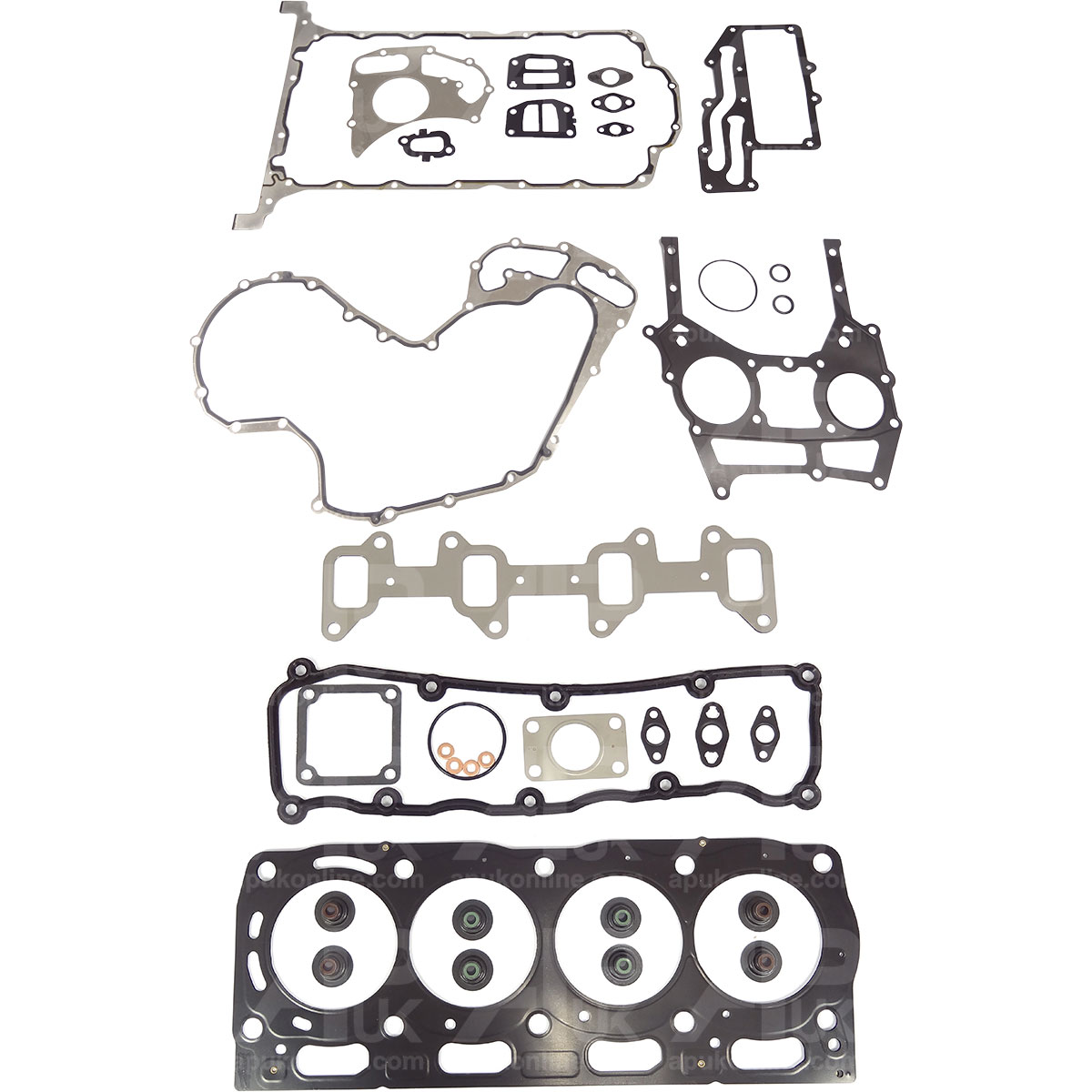 Top &amp; Bottom Gasket Set 4 Cylinder for Massey Ferguson 5455 5460 6445 Tractor