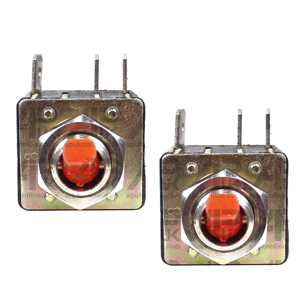 2x Red Hazard Warning Light Lamp Switch Toggle Flick for Massey Ferguson Tractor