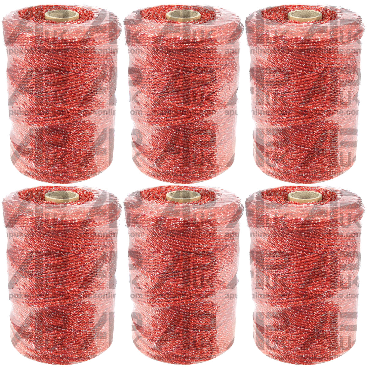 6x Electric Fencing Fence Poly Wire 250m 2.5mm 6x 0.15 Conductor Farm Fencing