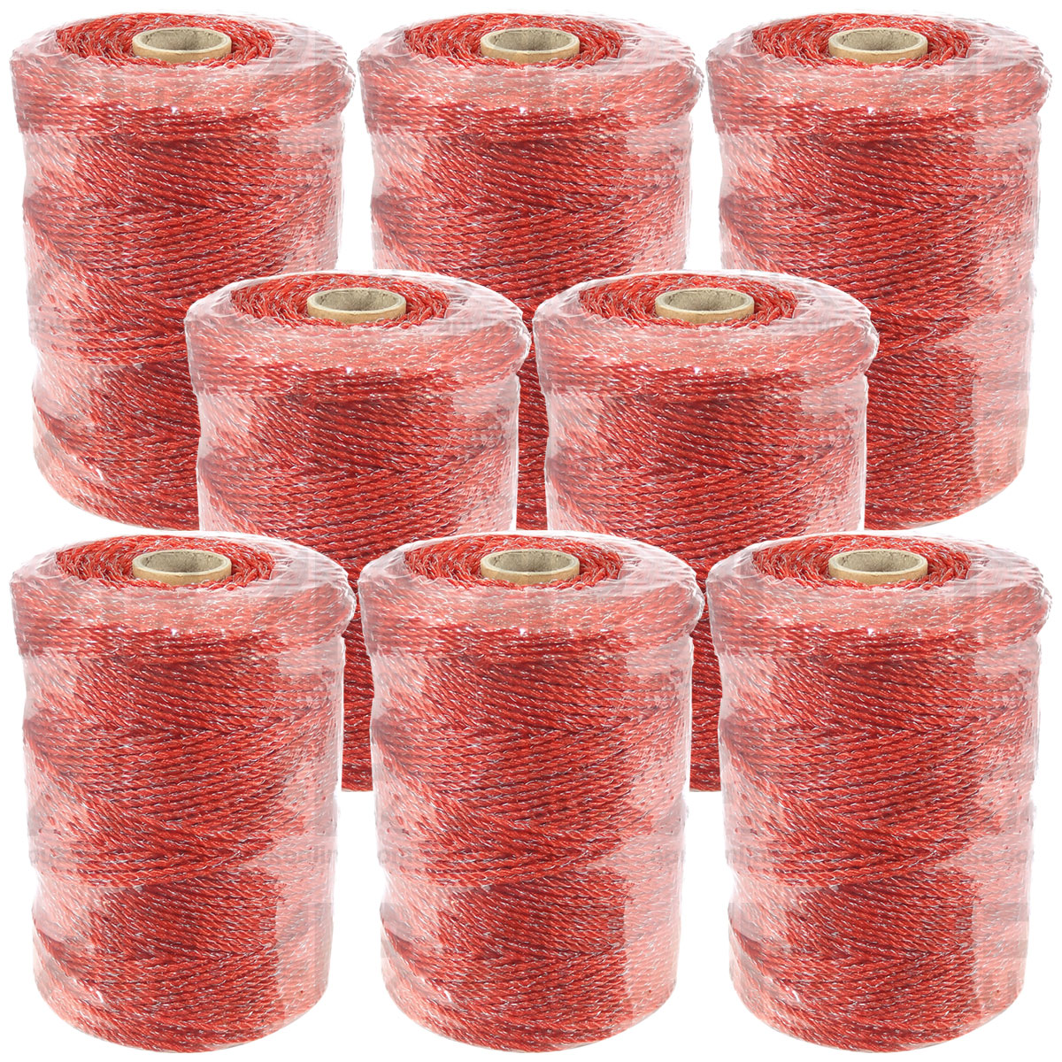 8x 250mx 2.5mm Electric Fence Poly Wire Polywire Cattle Horse Fencing Energizer