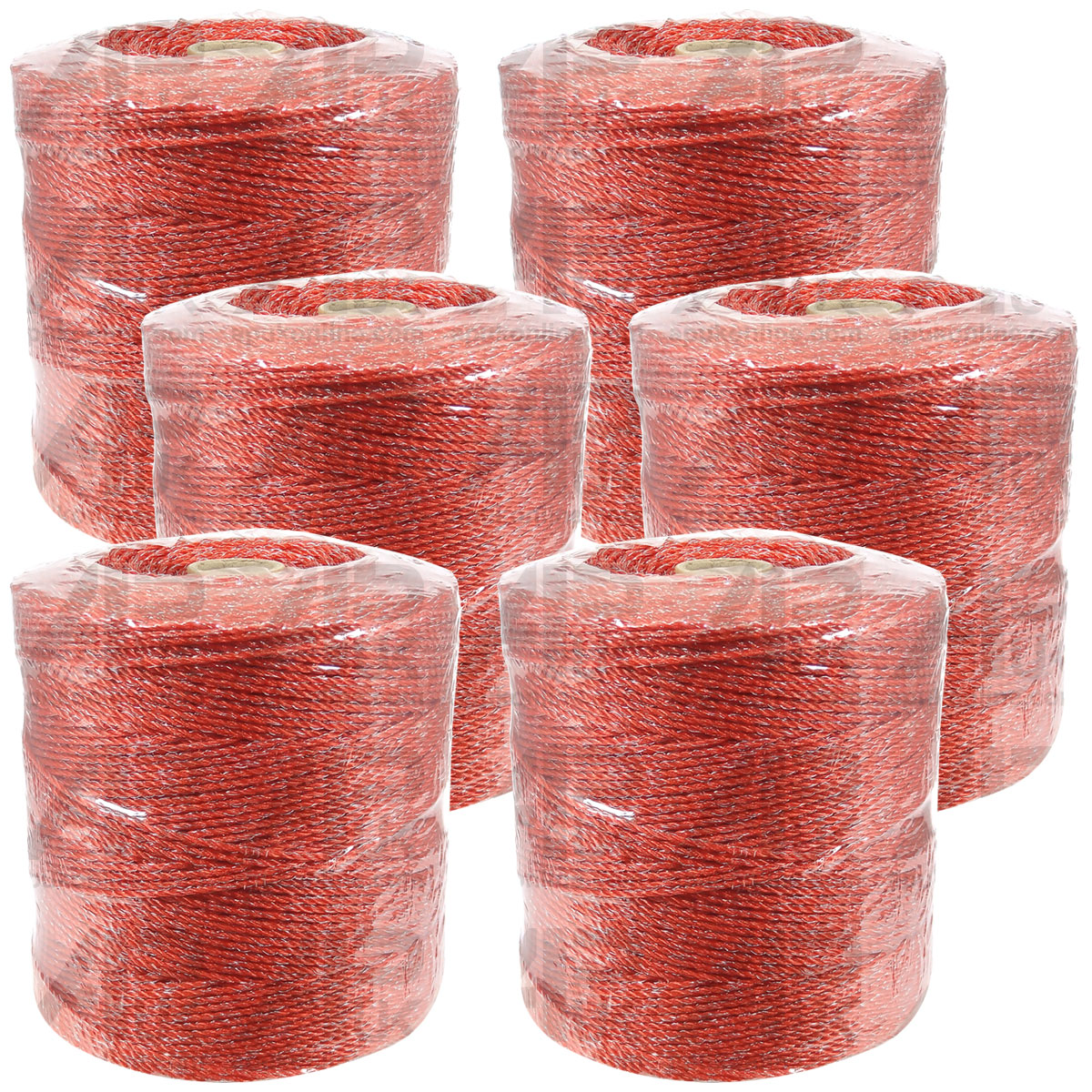 6x Electric Fence Fencing Poly Wire 500m 2.5mm 6x 0.15 Conductor Farm Fencing