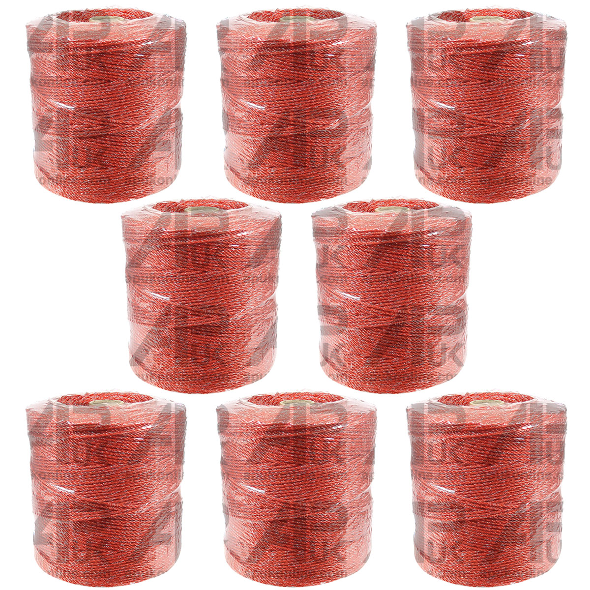 8x Electric Fence Fencing Poly Wire 500 M 2.5mm 6x 0.15 Conductor Farm Fencing