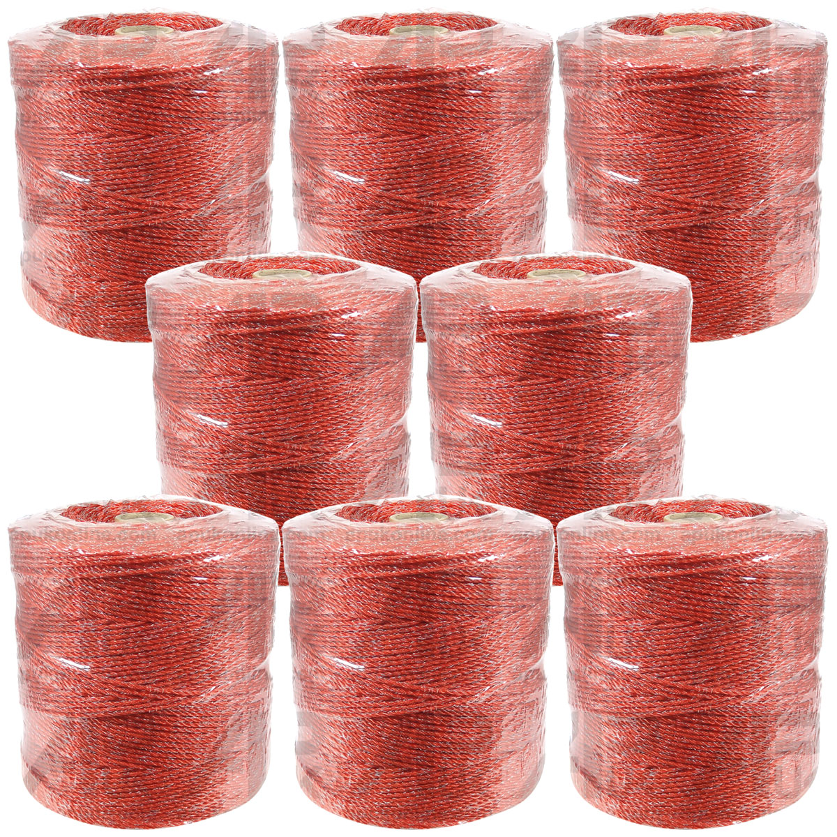 8x 500m 2.5mm Electric Fence Poly Wire Polywire Cattle Horse Fencing Energizer