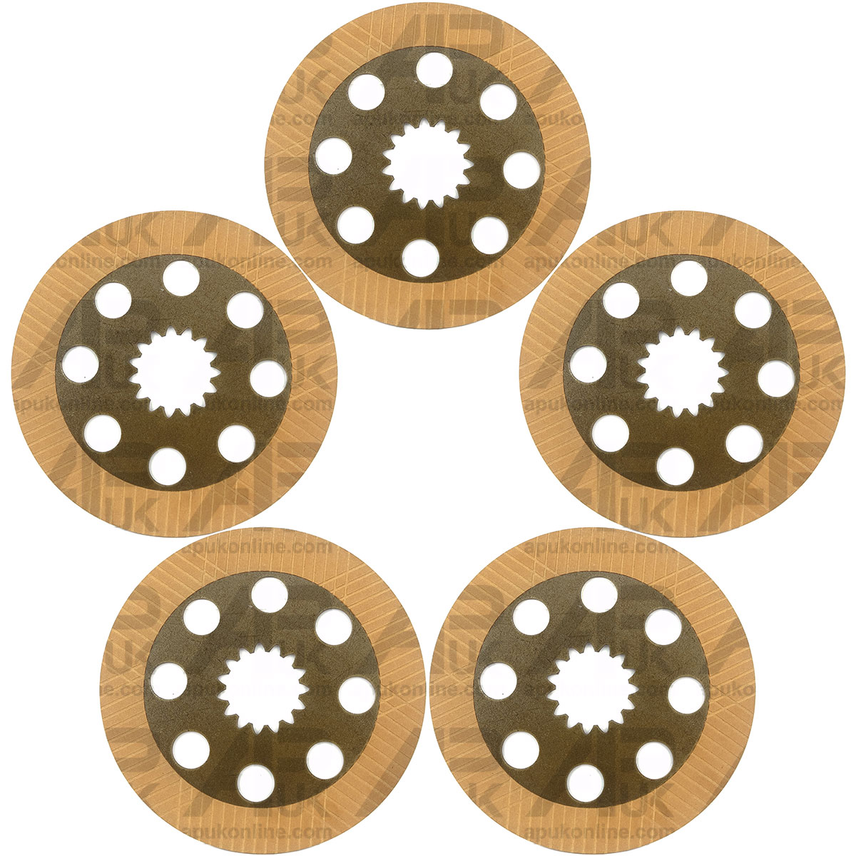 5x Brake Friction Disc Plate for JCB 520 520-55 525-50 525-58 526 Telehandler