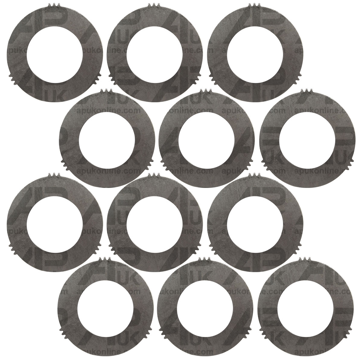 12x Intermediate Brake Disc Counter Plate for JCB 520 520-55 525-50 Telehandler