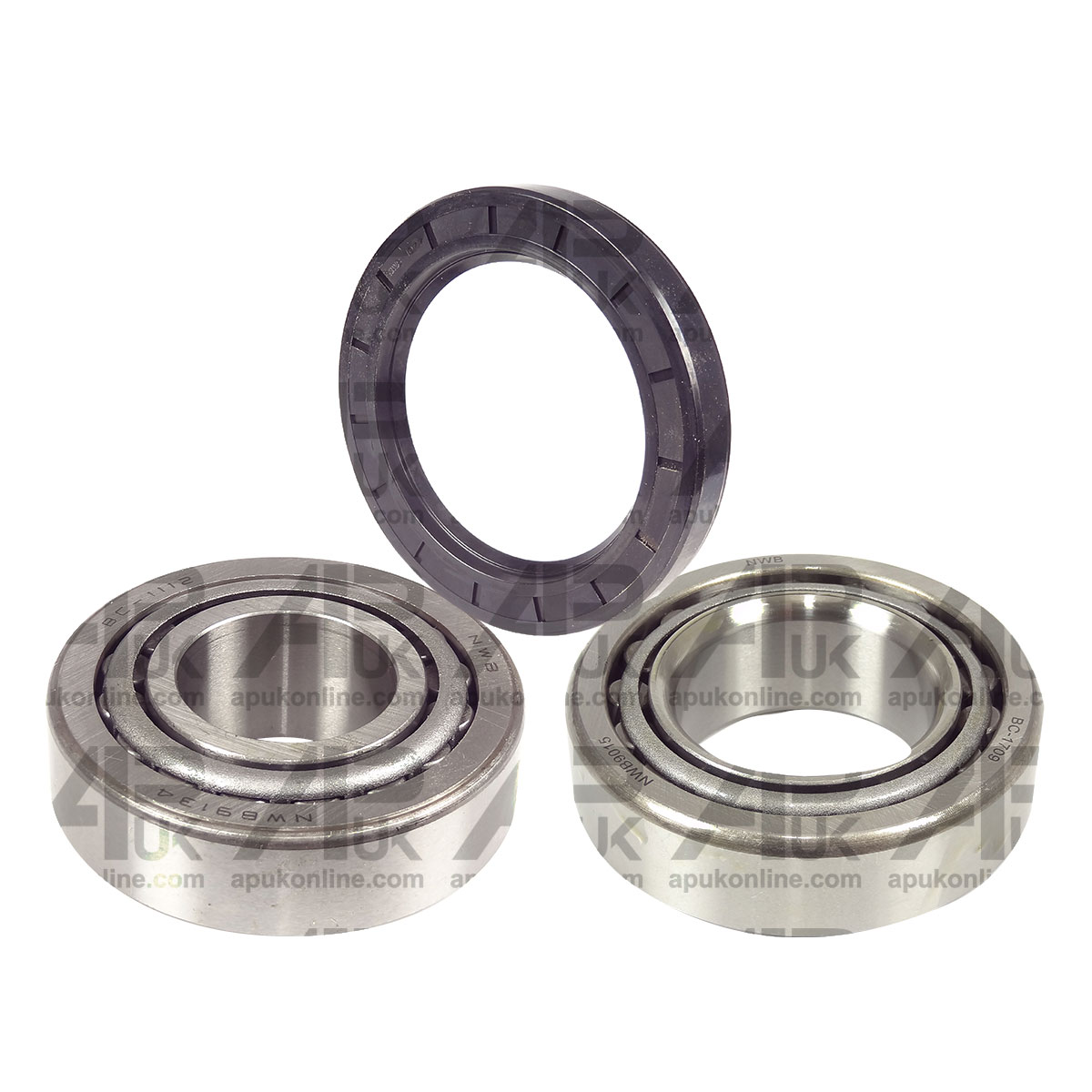 Front Wheel Hub Bearing &amp; Seal Kit for Massey Ferguson 50H 50HX 60H 60HX Digger