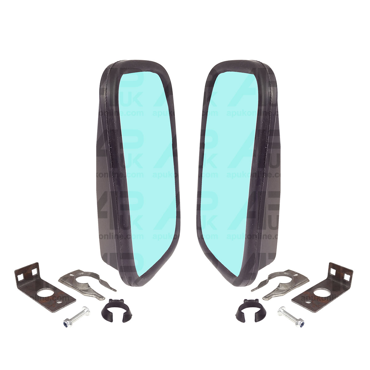 2x Side Door Wing Mirror &amp; Glass Head RH &amp; LH for Land Rover Defender 90 110 130