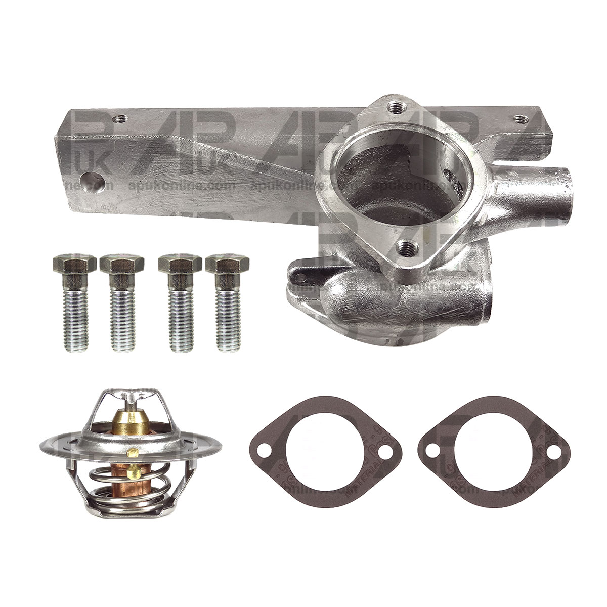 Thermostat & Housing & Gasket & Bolts for Massey Ferguson TEA20 TED20 Tractor