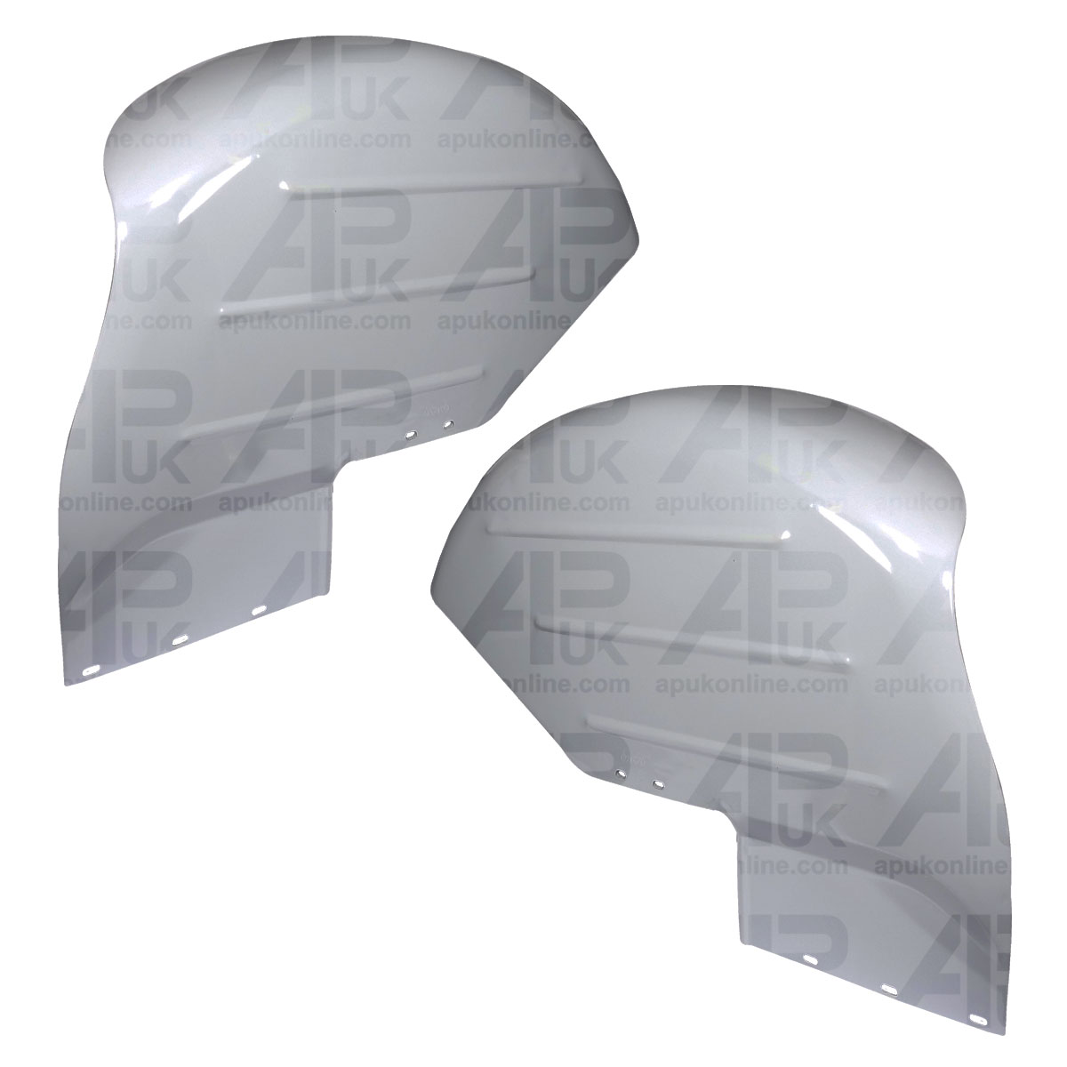 PAIR Rear Mudguard Fender Wing Set with ENFO for Fordson Dexta Super Tractor