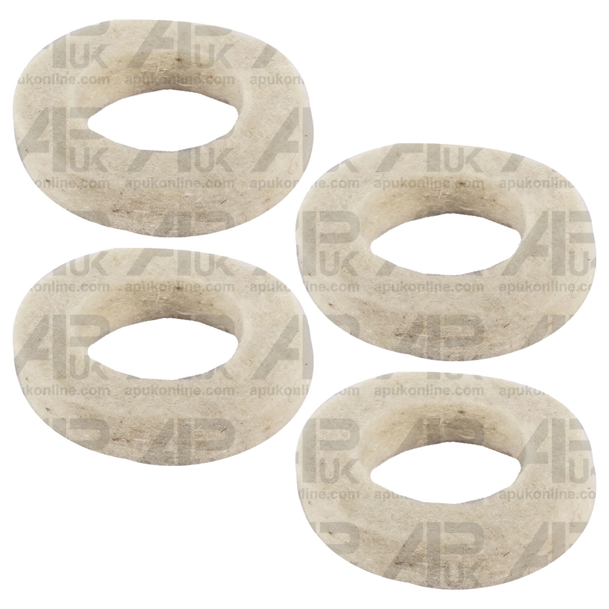 4x Stub Axle Spindle Dust Seals for Massey Ferguson 35 35X 135 148 150 Tractor