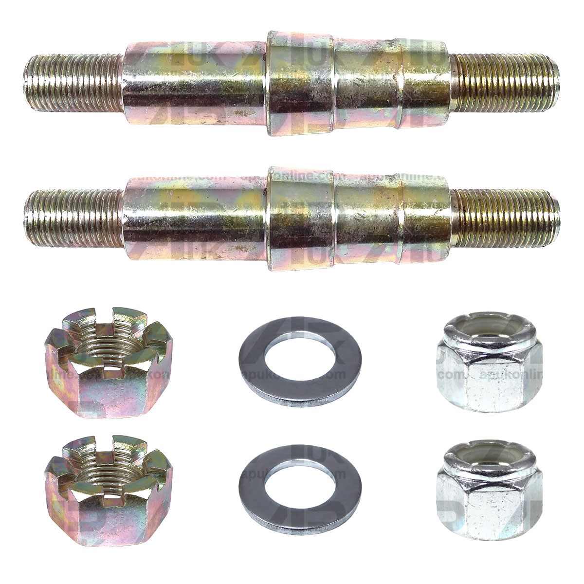 2 X Link Arm Mounting Pins &amp; Nuts for Ferguson TEA20 TED20 TEF20 T20 Tractor