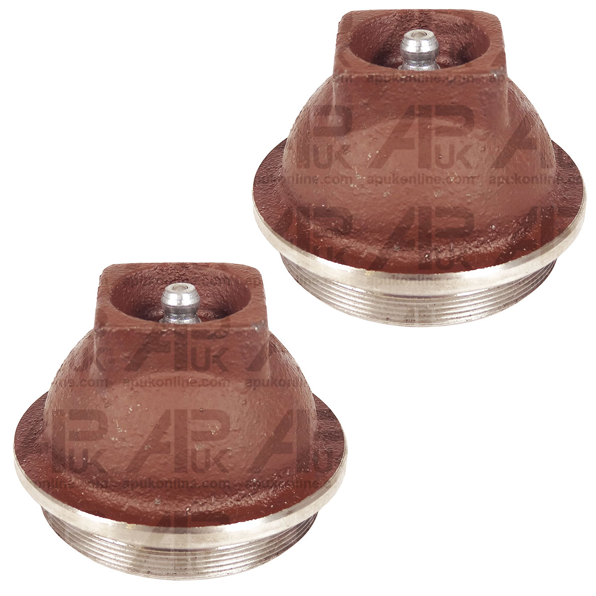 PAIR Wheel Hub Caps for Massey Ferguson TE20 TEA20 TED20 TEF20 65 FE35 Tractor