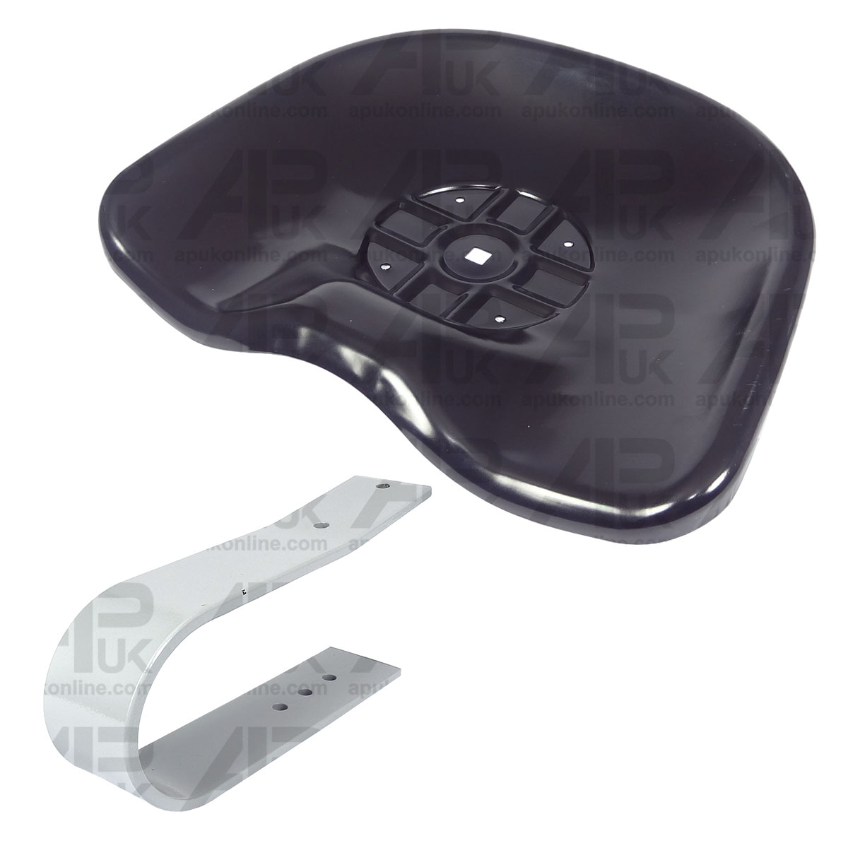 Seat Pan &amp; Spring Black for Massey Ferguson TE20 TEA20 TED20 TEF20 T20 Tractor