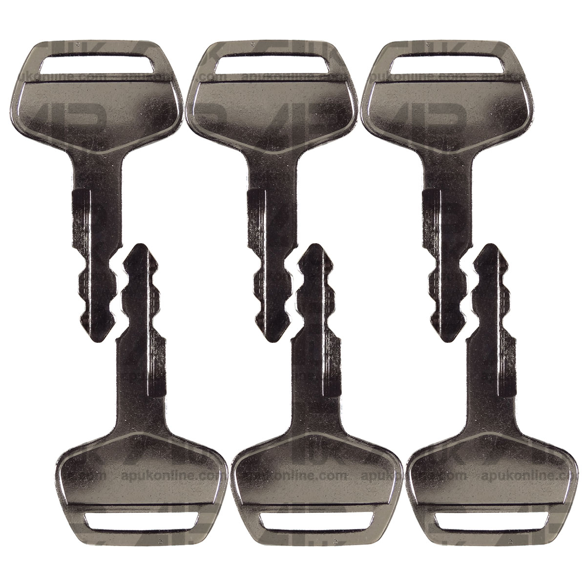 6x S450 Key for Case IH Linkbelt JCB Sumitomo Plant Excavator Dumper Digger