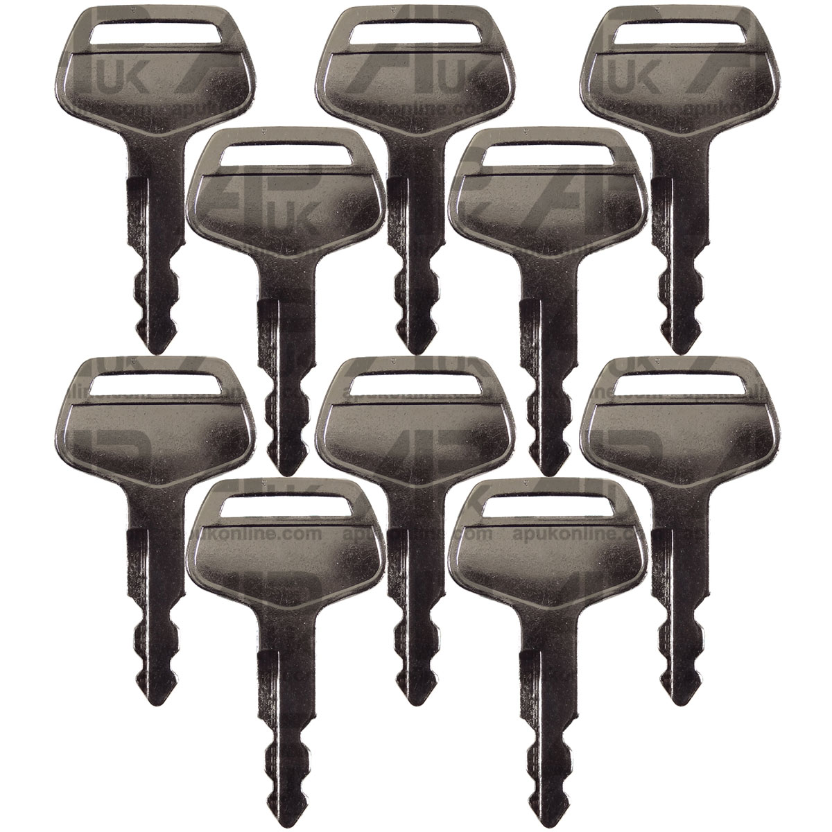 10x S450 Key for Case IH Linkbelt JCB Sumitomo Plant Excavator Dumper Digger