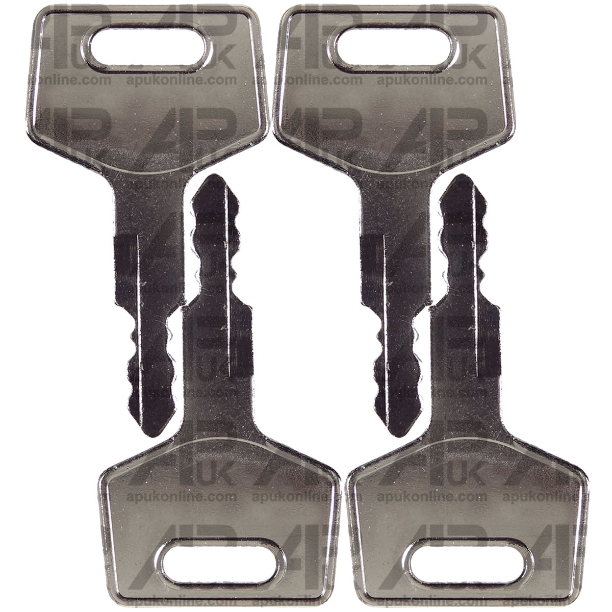 4x Ignition Keys for Takeuchi New Holland Case Mustang Excavator Gehl Loader