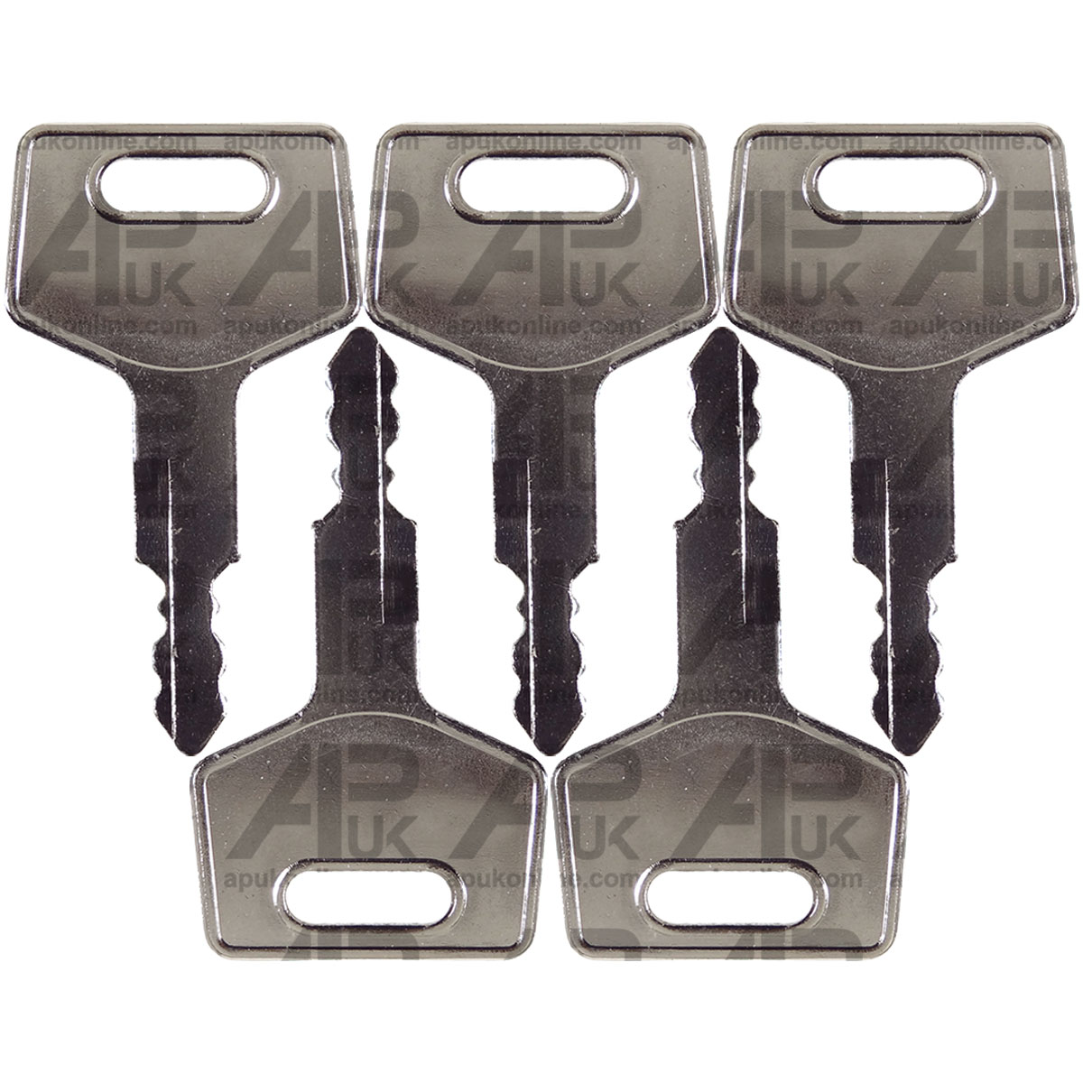 5x Ignition Keys for Takeuchi New Holland Case Mustang Excavator Gehl Loader