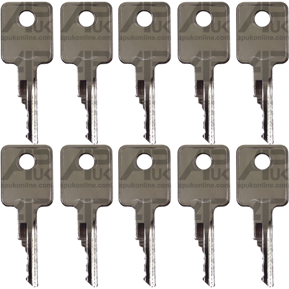 10x Ignition Key for Case International IH 1840 1845B 1845C Skid Steer Loader