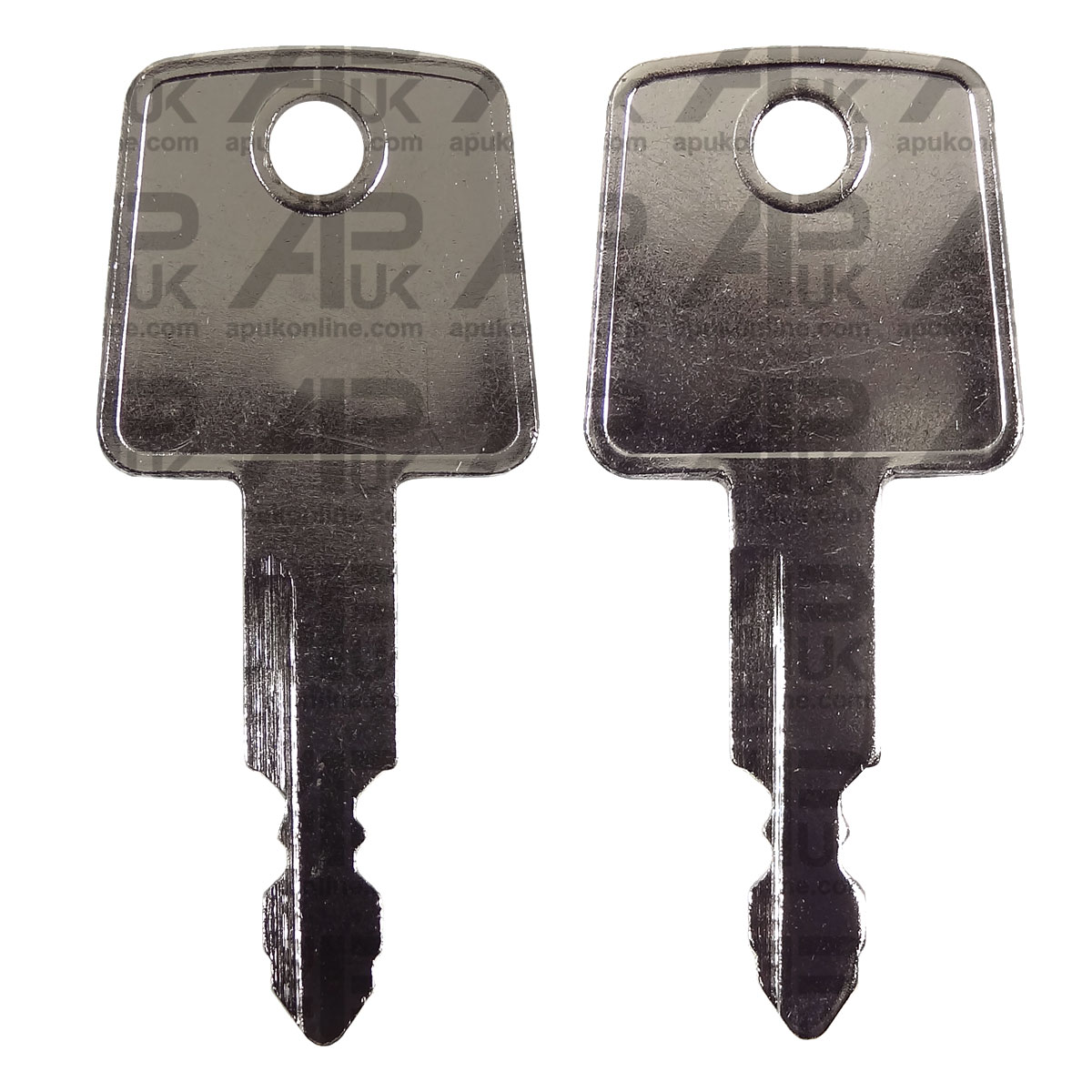 2x Ignition Key for Kawasaki Wheel Loader Kobelco Case New Holland Excavator